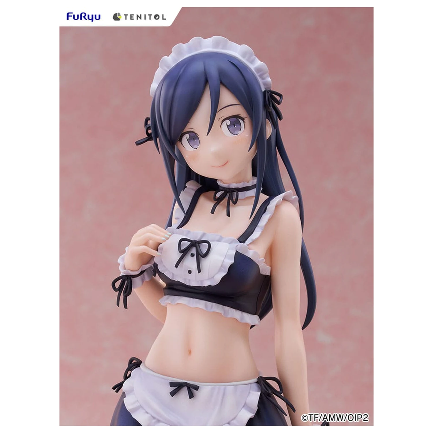 Ore no Imouto ga Konna ni Kawaii Wake ga Nai. Tenitol Tall PVC Statue Aragaki Ayase swimsuits maid Ver. 30 cm  product photo