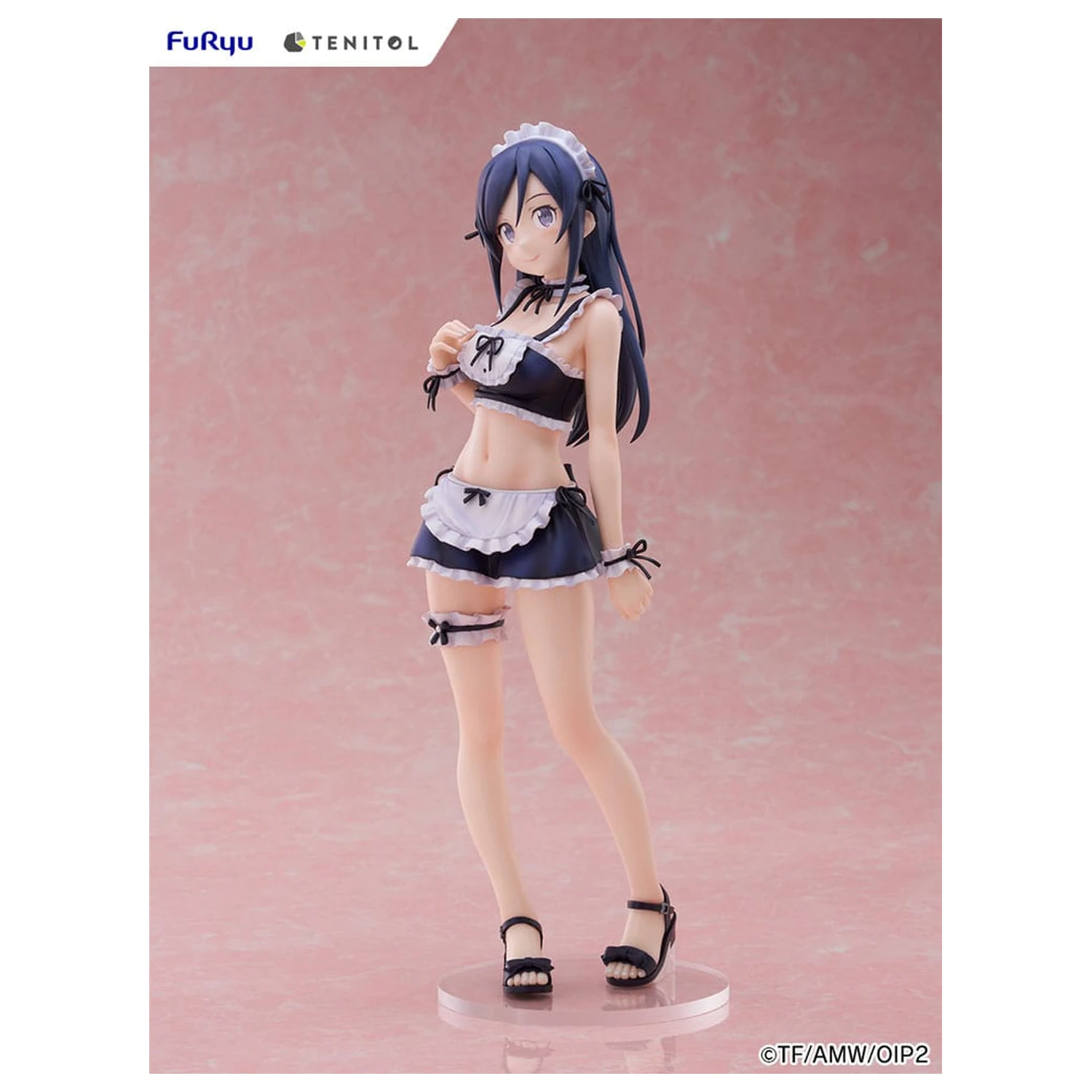 Ore no Imouto ga Konna ni Kawaii Wake ga Nai. Tenitol Tall PVC Statue Aragaki Ayase swimsuits maid Ver. 30 cm  product photo