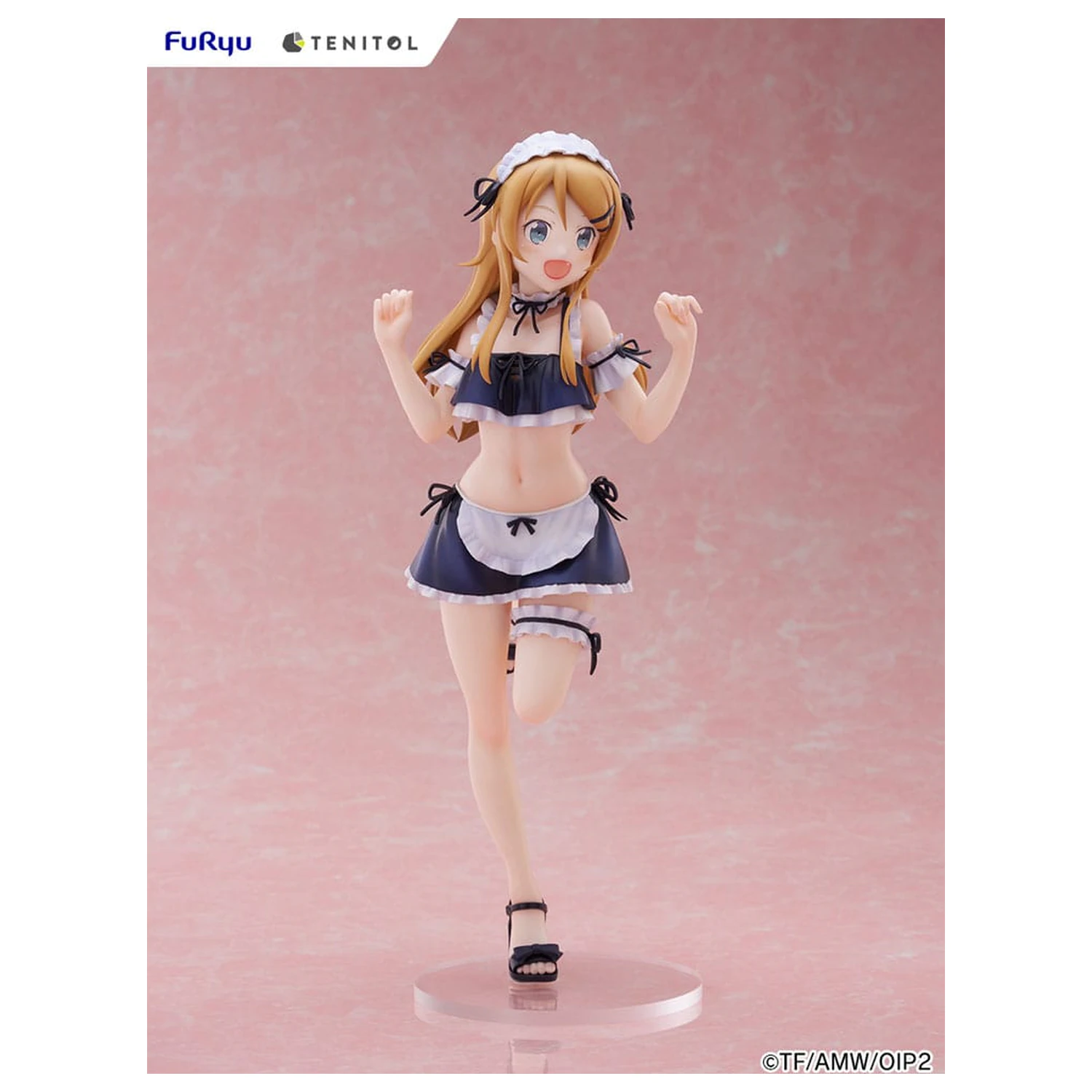 Ore no Imouto ga Konna ni Kawaii Wake ga Nai. Tenitol Tall PVC Statue Kousaka Kirino swimsuits maid Ver. 30 cm  product photo