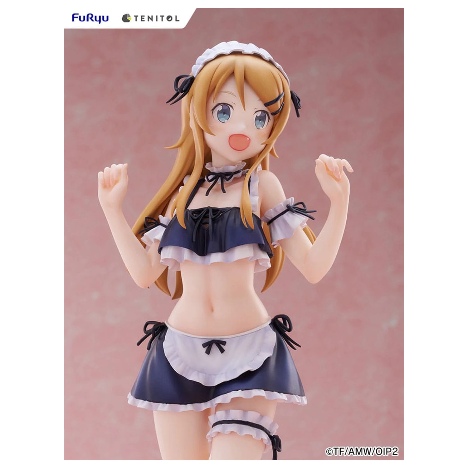 Ore no Imouto ga Konna ni Kawaii Wake ga Nai. Tenitol Tall PVC Statue Kousaka Kirino swimsuits maid Ver. 30 cm  product photo