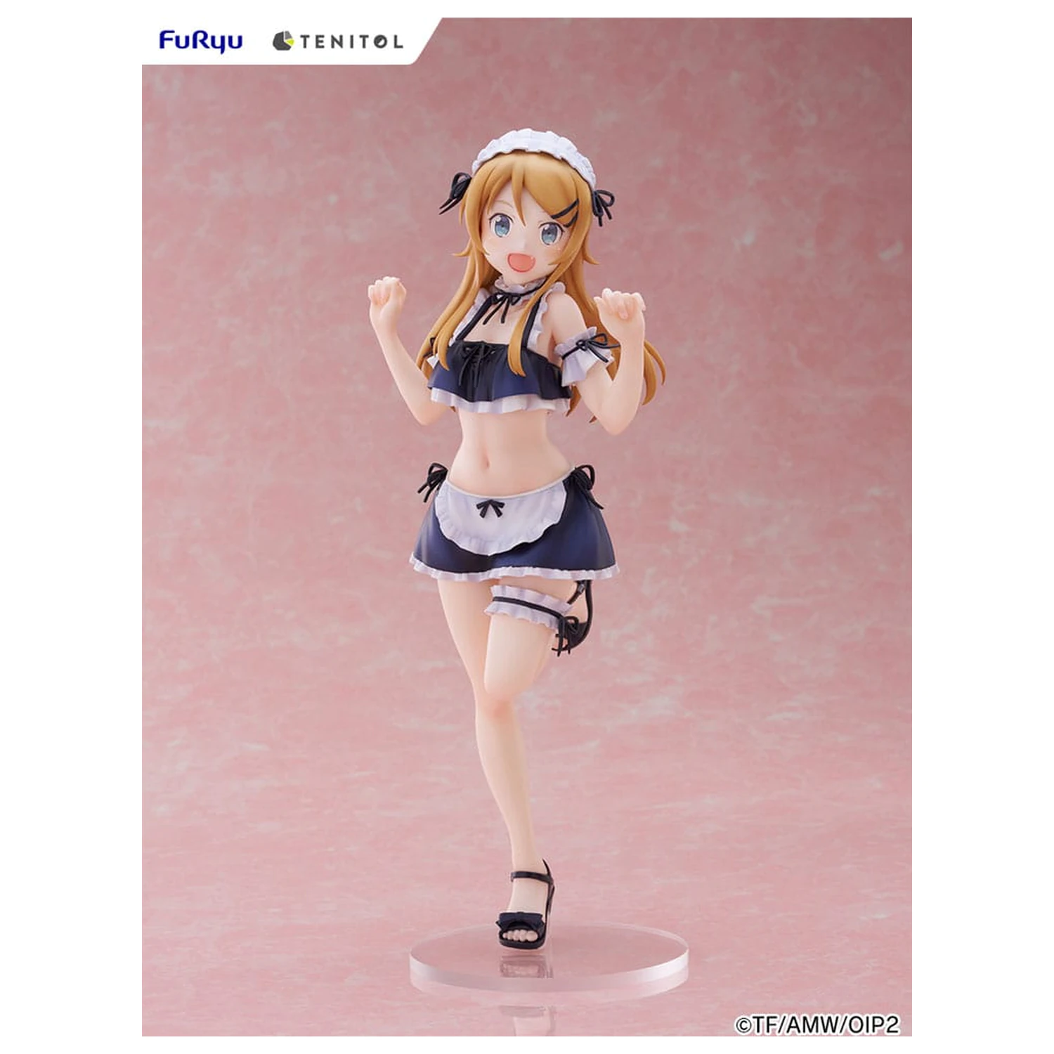 Ore no Imouto ga Konna ni Kawaii Wake ga Nai. Tenitol Tall PVC Statue Kousaka Kirino swimsuits maid Ver. 30 cm  product photo