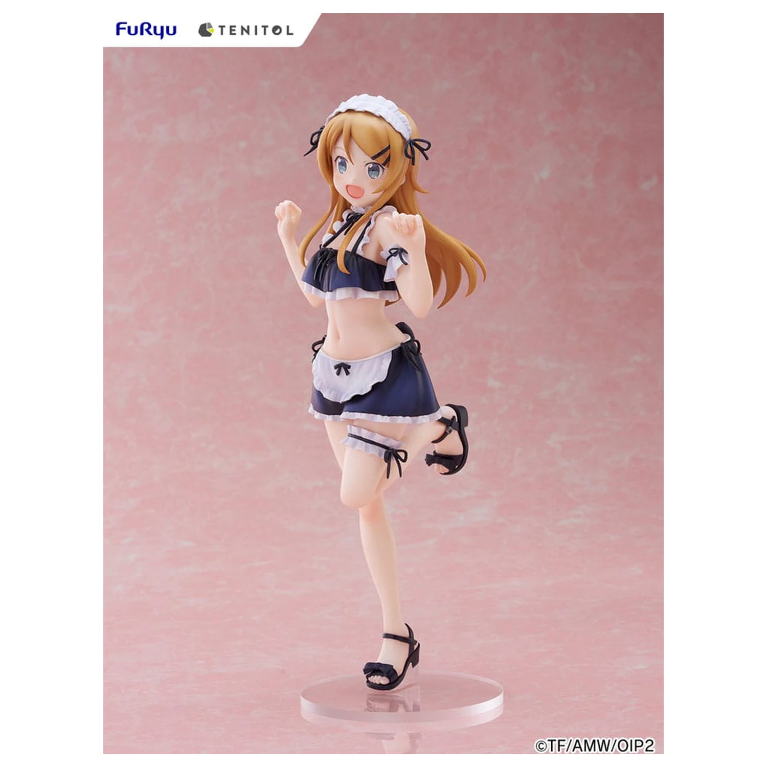 Ore no Imouto ga Konna ni Kawaii Wake ga Nai. Tenitol Tall PVC Statue Kousaka Kirino swimsuits maid Ver. 30 cm  product photo