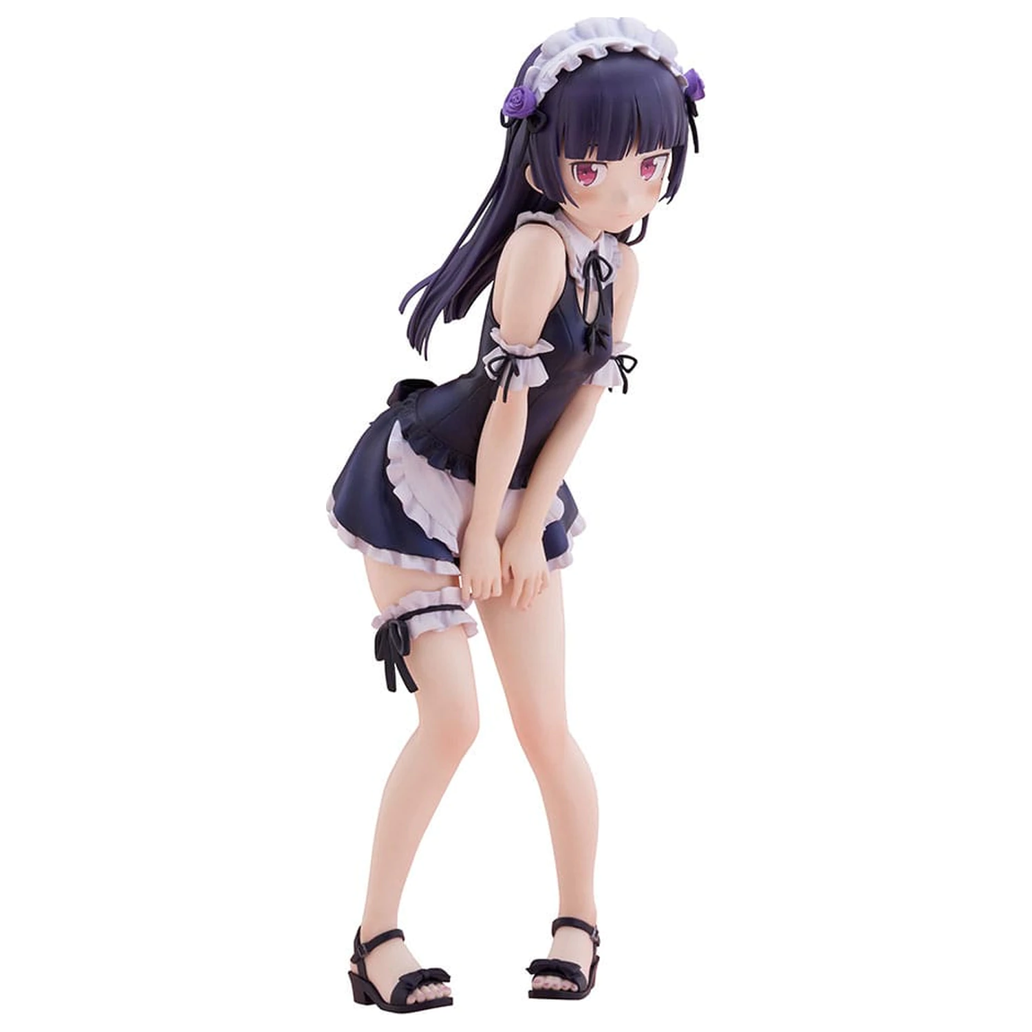 Ore no Imouto ga Konna ni Kawaii Wake ga Nai. Tenitol Tall PVC Statue Kuroneko swimsuits maid Ver. 27 cm  product photo