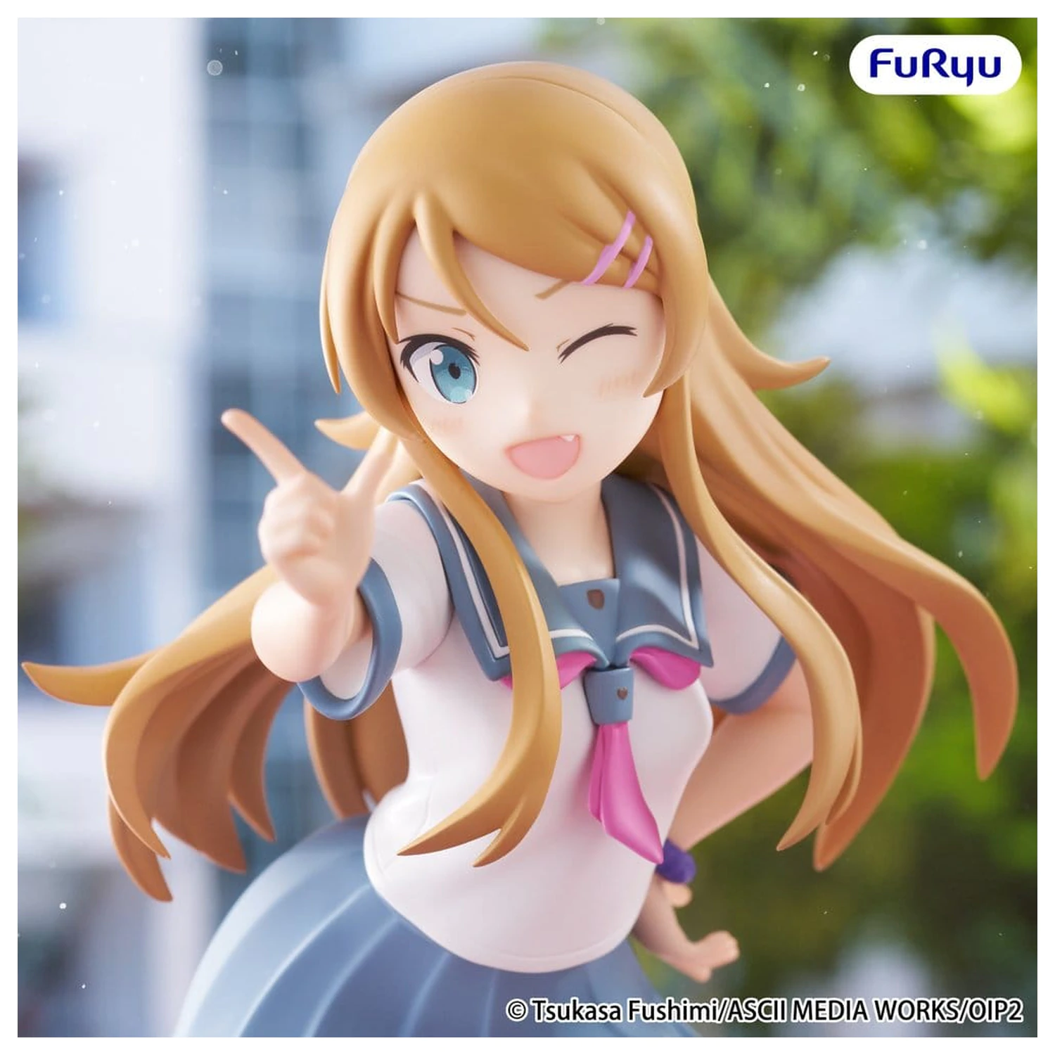 Oreimo 2 Muchute PVC Figure Kirino Kousaka 19 cm product photo