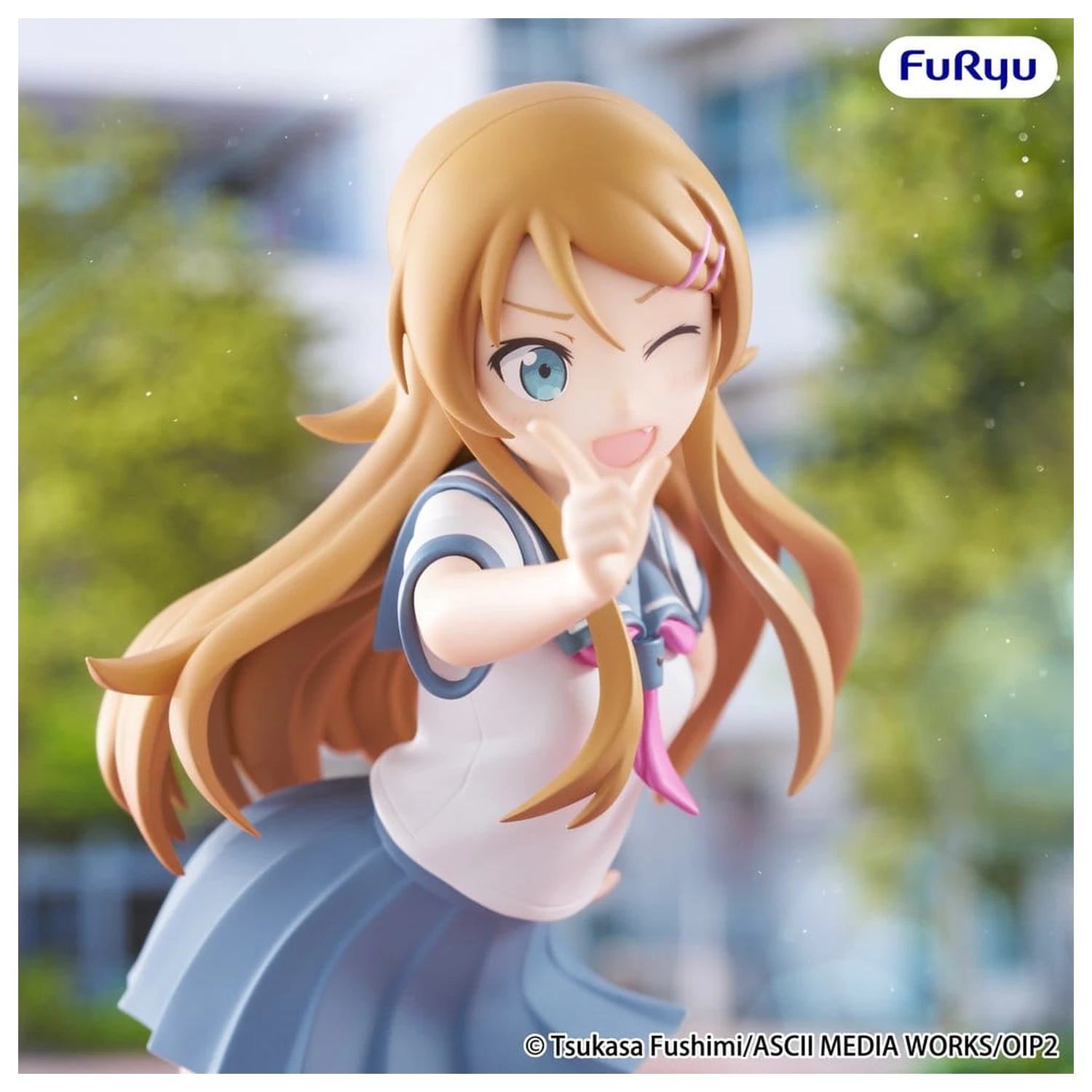 Oreimo 2 Muchute PVC Figure Kirino Kousaka 19 cm product photo