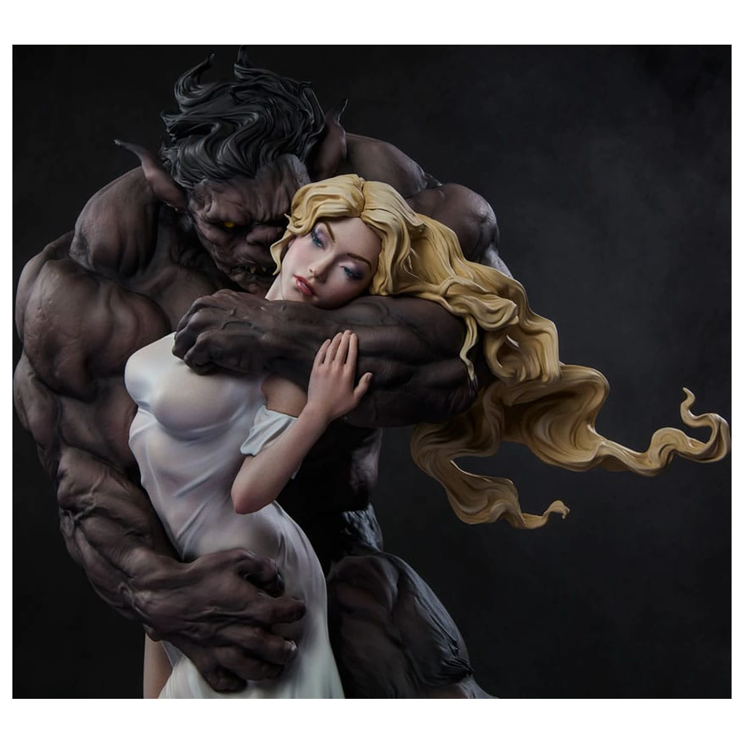 Original Artist Series Statue Beauty and the Beast by Maria Panfilova 46 cm product photo