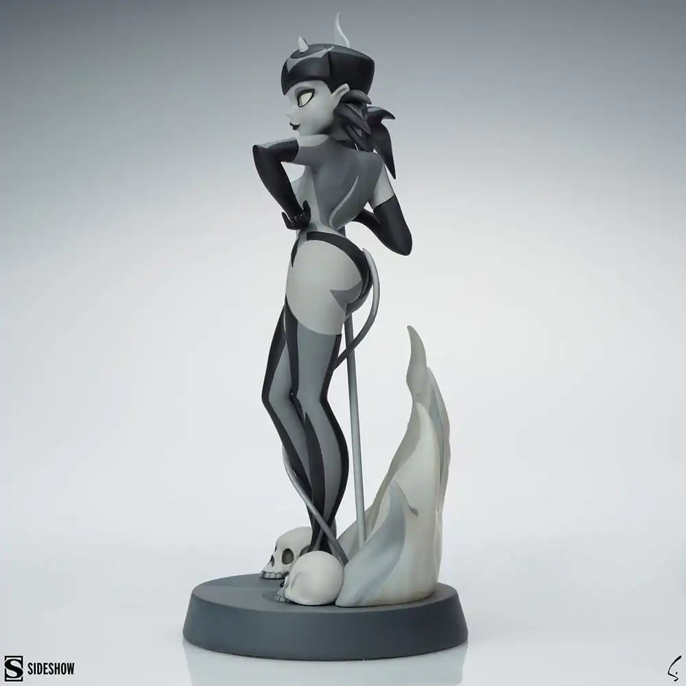 Original Artist Series Statue Devil Girl (Black and White Variant) 30 cm product photo