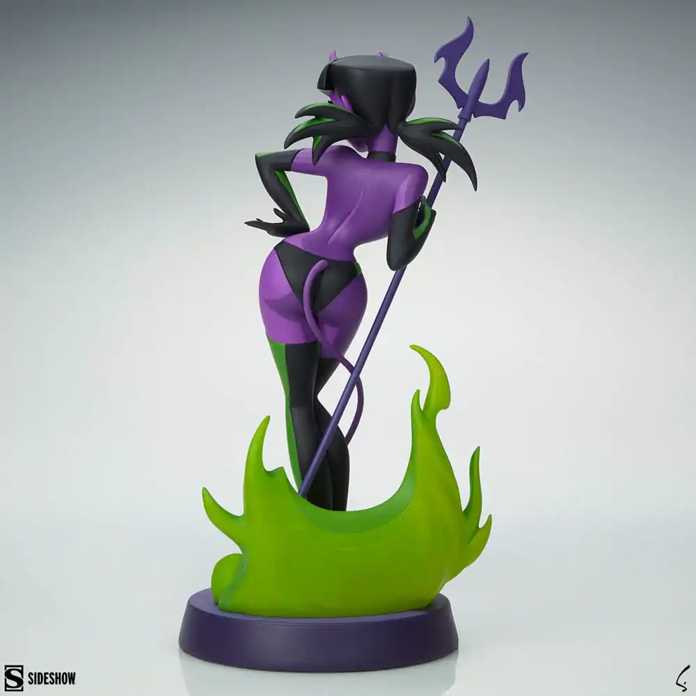 Original Artist Series Statue Devil Girl (Purple and Green Variant) 30 cm product photo