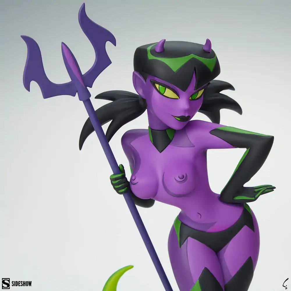 Original Artist Series Statue Devil Girl (Purple and Green Variant) 30 cm product photo