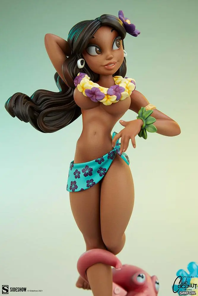 Original Artist Series Statue Island Girl by Chris Sanders 30 cm product photo