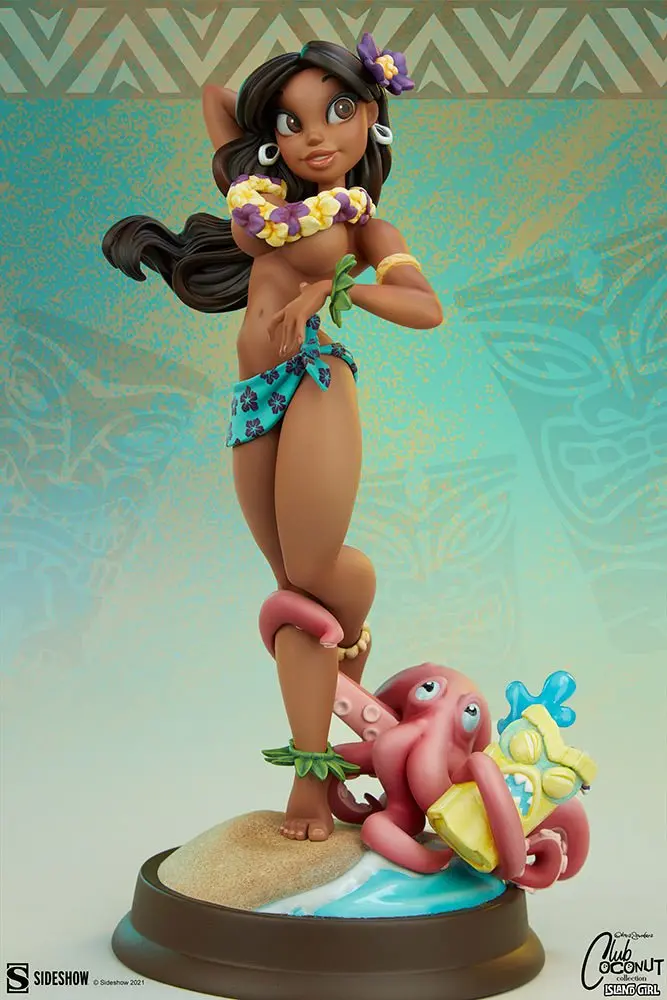 Original Artist Series Statue Island Girl by Chris Sanders 30 cm product photo