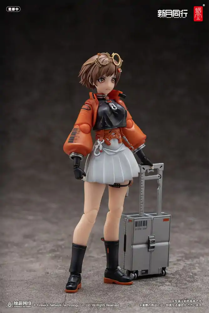 Original Character Action Figure Kit 1/12 Fellow Moon Agent Qianqiu 14 cm product photo