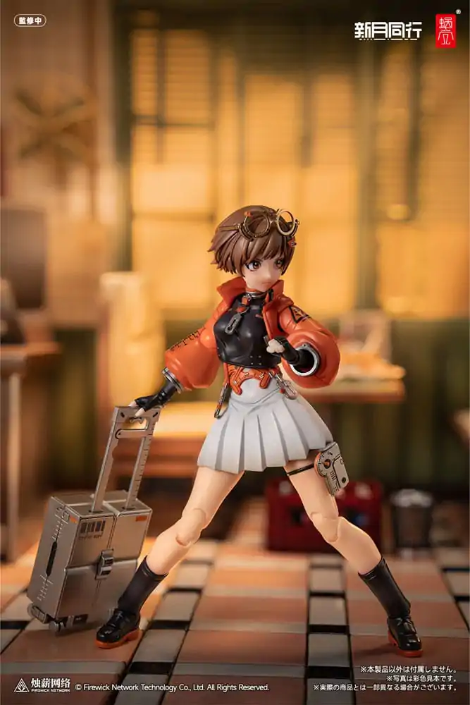 Original Character Action Figure Kit 1/12 Fellow Moon Agent Qianqiu 14 cm product photo