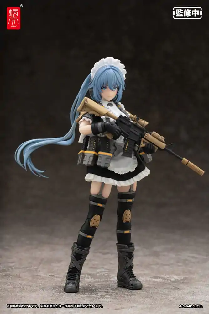 Original Character Action Figure Kit 1/12 RA-02 Tactical Maid Kazune Tokiwa 16 cm product photo