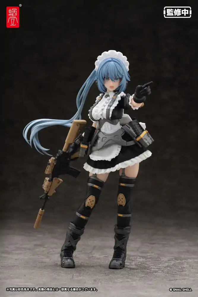 Original Character Action Figure Kit 1/12 RA-02 Tactical Maid Kazune Tokiwa 16 cm product photo