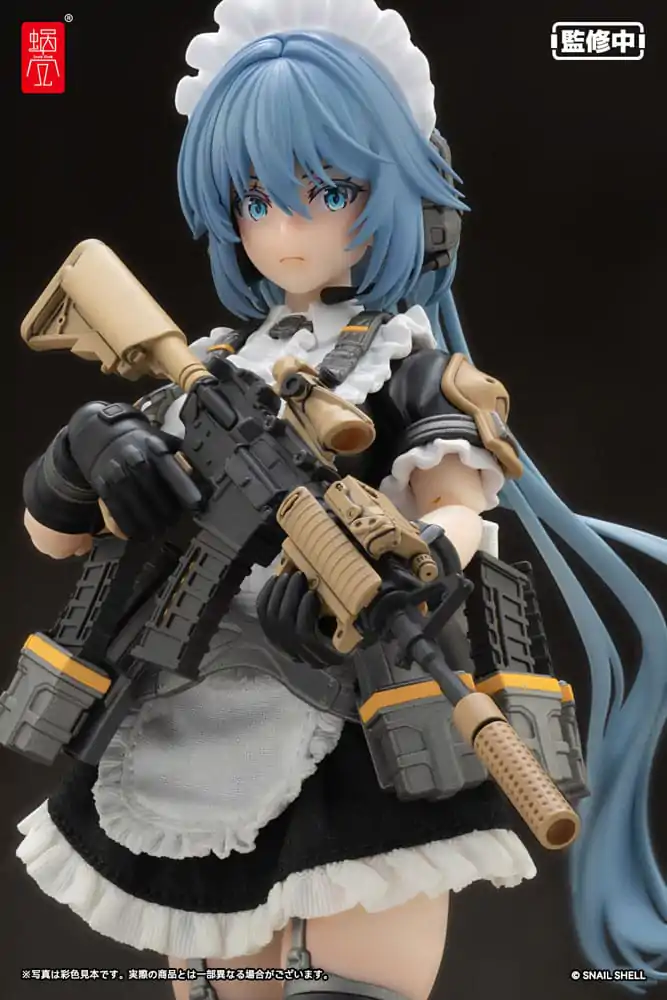 Original Character Action Figure Kit 1/12 RA-02 Tactical Maid Kazune Tokiwa 16 cm product photo