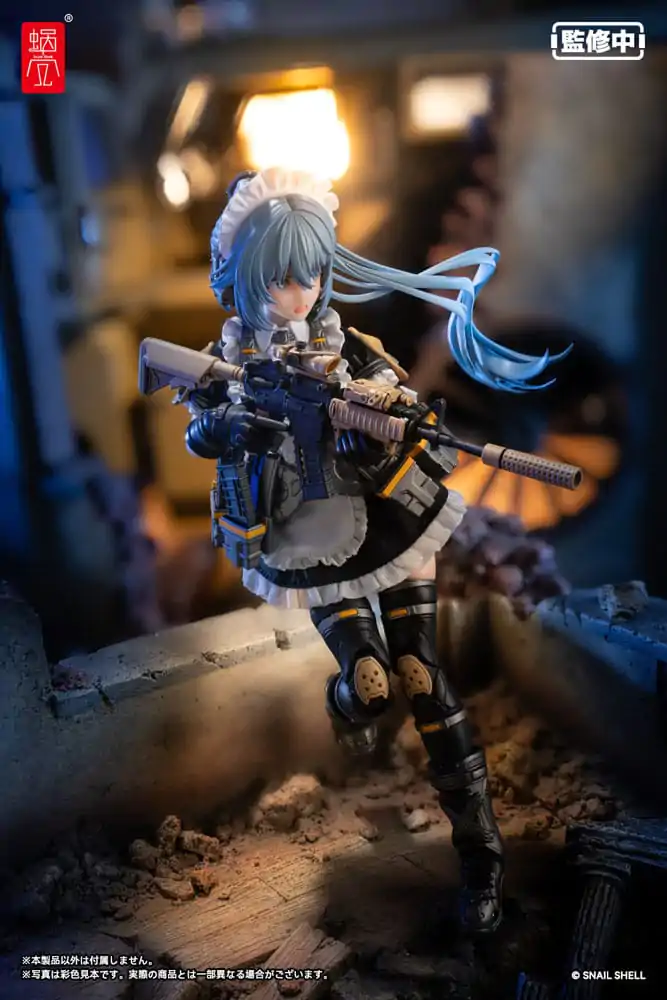 Original Character Action Figure Kit 1/12 RA-02 Tactical Maid Kazune Tokiwa 16 cm product photo