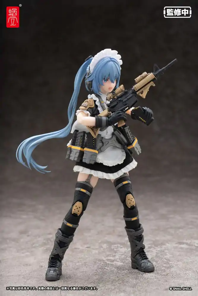 Original Character Action Figure Kit 1/12 RA-02 Tactical Maid Kazune Tokiwa 16 cm product photo