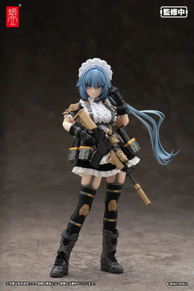 Original Character Action Figure Kit 1/12 RA-02 Tactical Maid Kazune Tokiwa 16 cm product photo