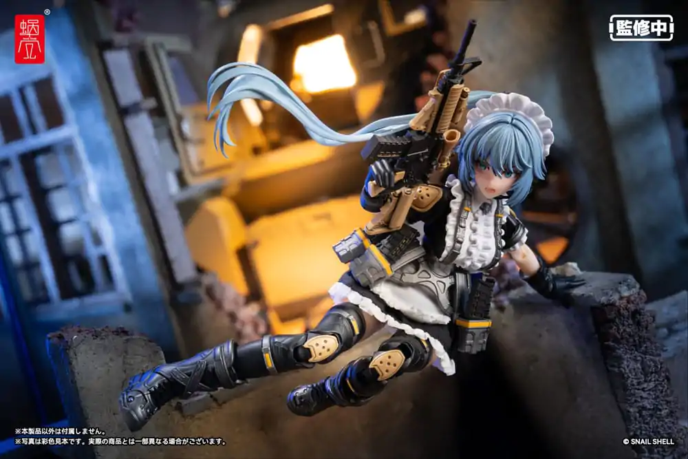 Original Character Action Figure Kit 1/12 RA-02 Tactical Maid Kazune Tokiwa 16 cm product photo