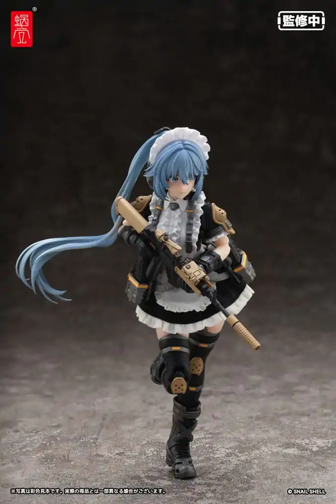 Original Character Action Figure Kit 1/12 RA-02 Tactical Maid Kazune Tokiwa 16 cm product photo