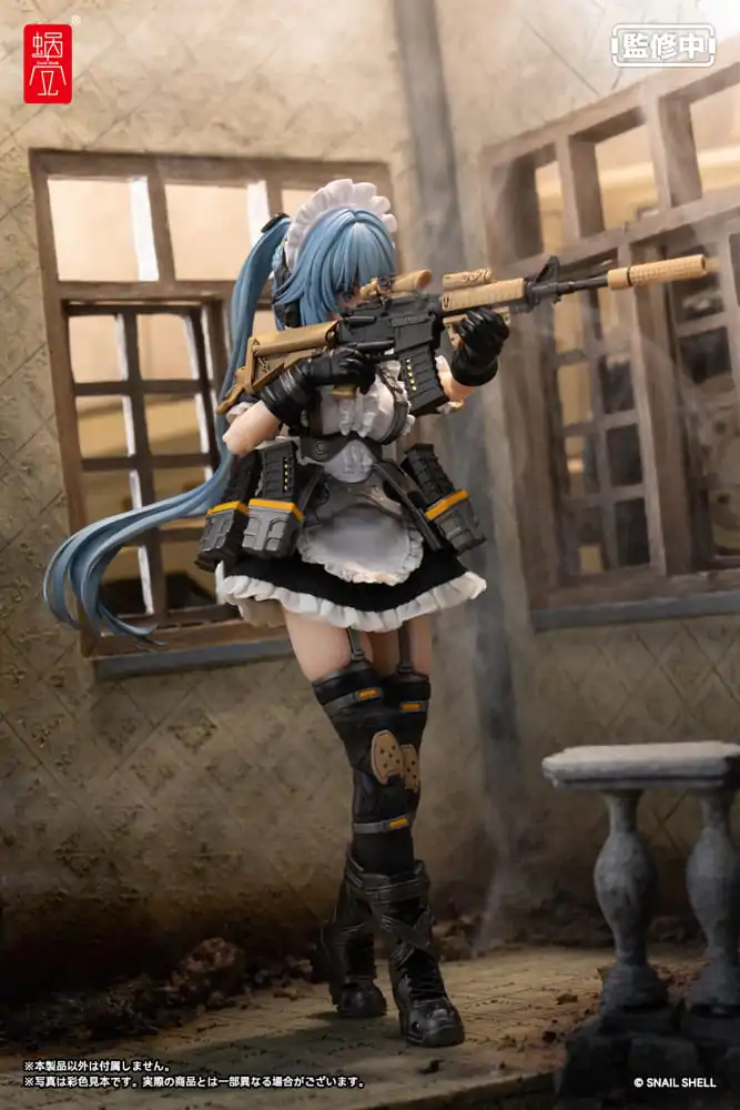 Original Character Action Figure Kit 1/12 RA-02 Tactical Maid Kazune Tokiwa 16 cm product photo