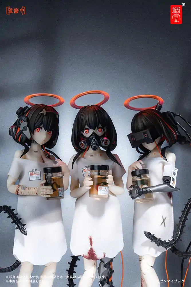 Original Character Action Figures Kit 1/12 Three Wise Monkeys See no Evil, Hear no Evil, Speak no Evil Premium Set 14 cm product photo