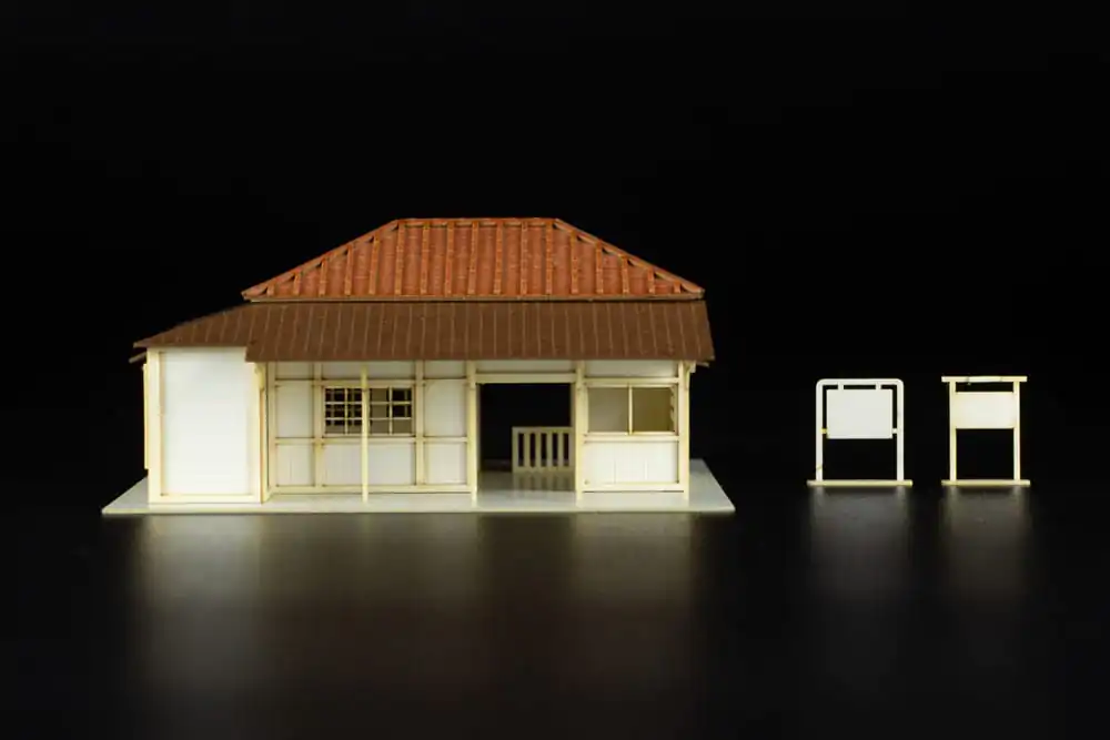 Original Character 1/150 Anitecture Paper Model Kit Station (Kominato Railway) 3 cm product photo
