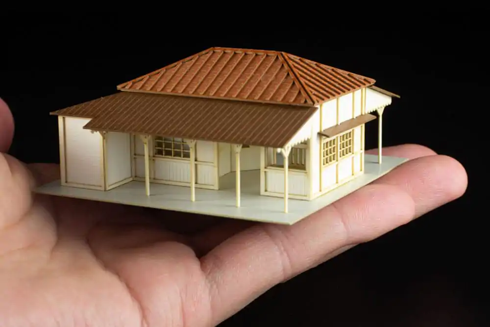 Original Character 1/150 Anitecture Paper Model Kit Station (Kominato Railway) 3 cm product photo