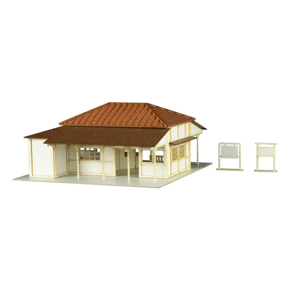 Original Character 1/150 Anitecture Paper Model Kit Station (Kominato Railway) 3 cm product photo