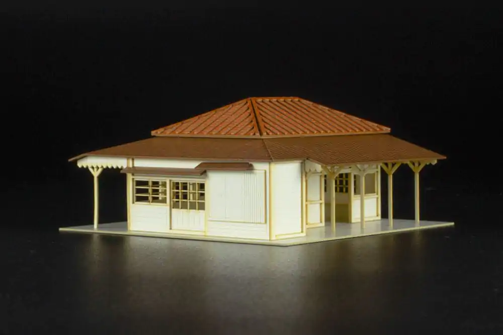 Original Character 1/150 Anitecture Paper Model Kit Station (Kominato Railway) 3 cm product photo