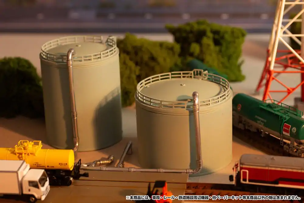 Original Character 1/150 Structure Plastic Model Kit (Storage Tanks) 8 cm product photo