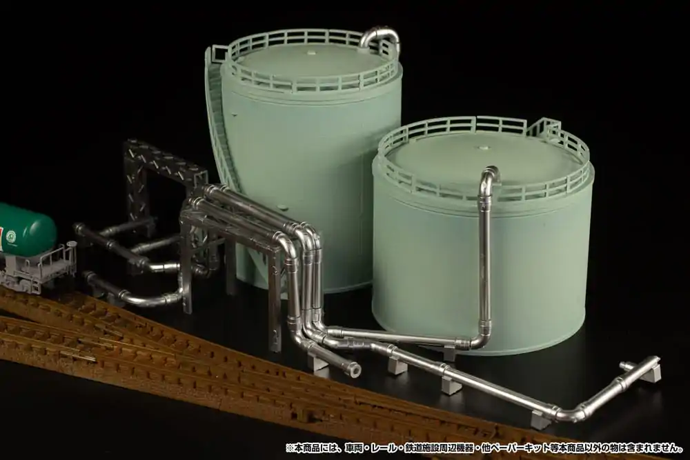Original Character 1/150 Structure Plastic Model Kit (Storage Tanks) 8 cm product photo