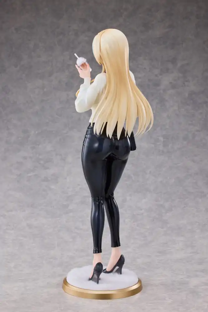 Original Character Statue 1/4 Aoi Koigakubo Illustrated by Fujiko Leather Pants Deluxe Edition 42 cm product photo