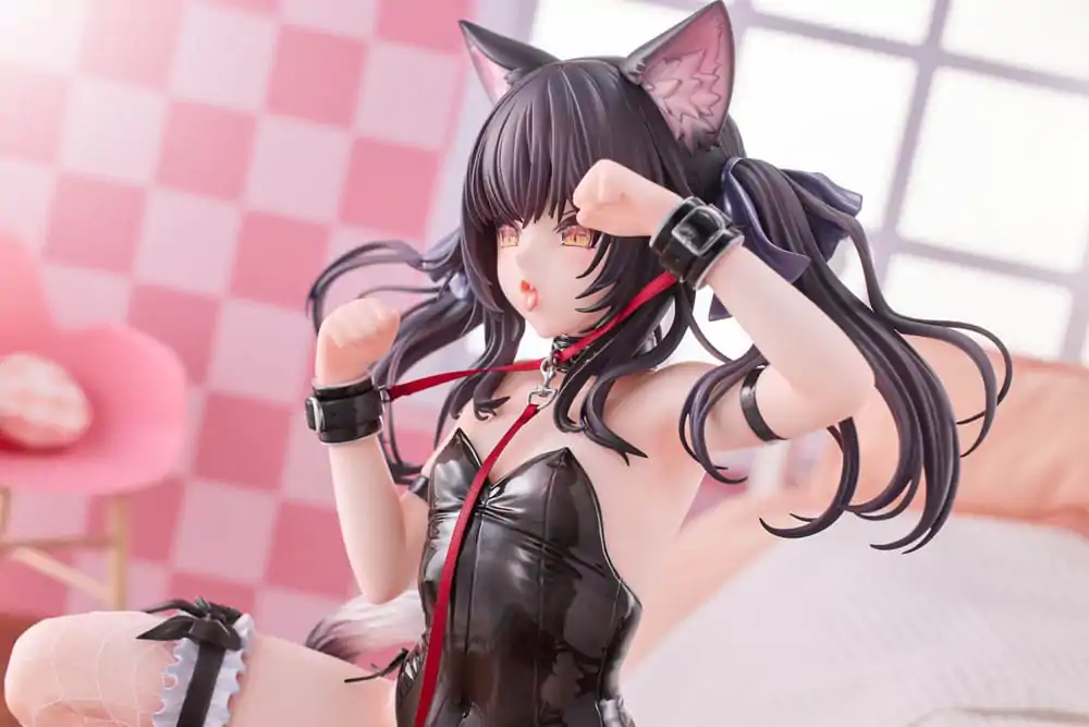 Original Character PVC Statue 1/4 Cat Ear Sutora Illustrated by Tamano Kedama 26 cm product photo