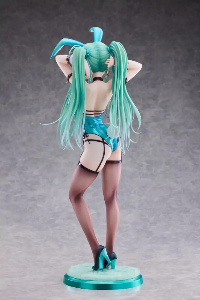 Original Character PVC Statue 1/4 Green Twin Tail Bunny-chan 43 cm termékfotó