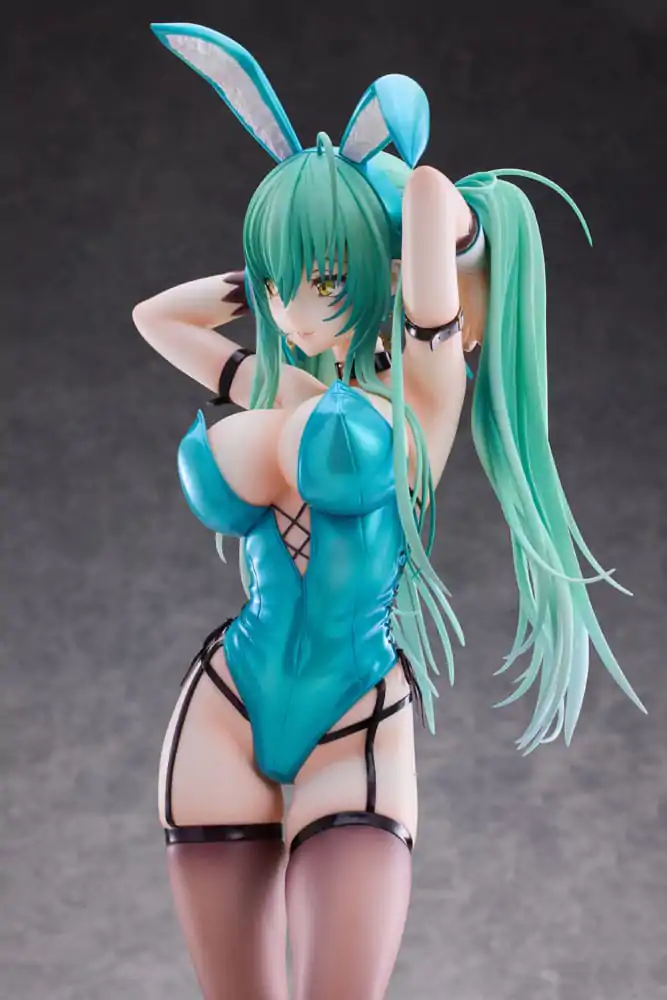 Original Character PVC Statue 1/4 Green Twin Tail Bunny-chan 43 cm termékfotó