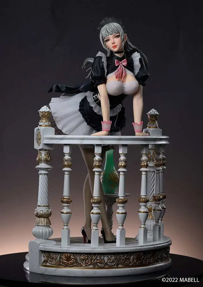 Original Character Statue 1/4 Holiday Maid Monica Tessia Daiza Dairiseki 48 cm product photo