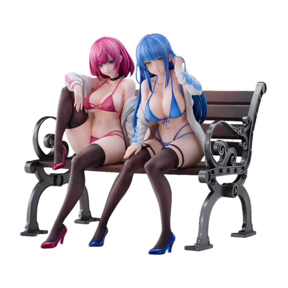 Original Character PVC Statue 1/4 Mary &amp; Ellie 28 cm product photo