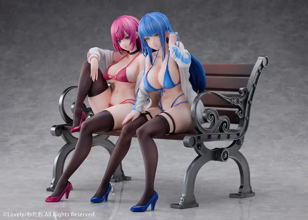 Original Character PVC Statue 1/4 Mary &amp; Ellie 28 cm product photo
