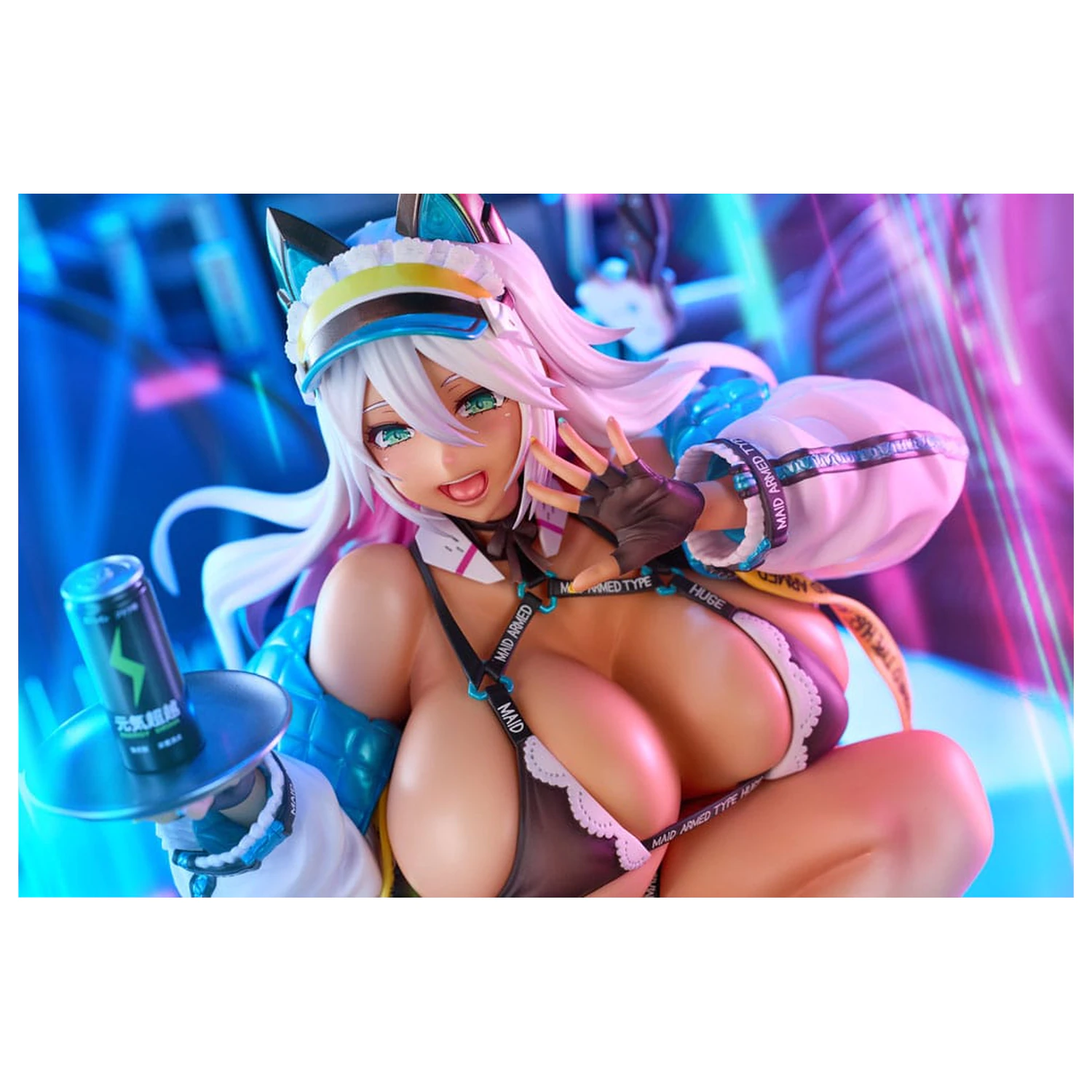 Original Character Statue 1/4 Meido-Busou: Ax Street ver. Pixel Philia Edition 37 cm      product photo