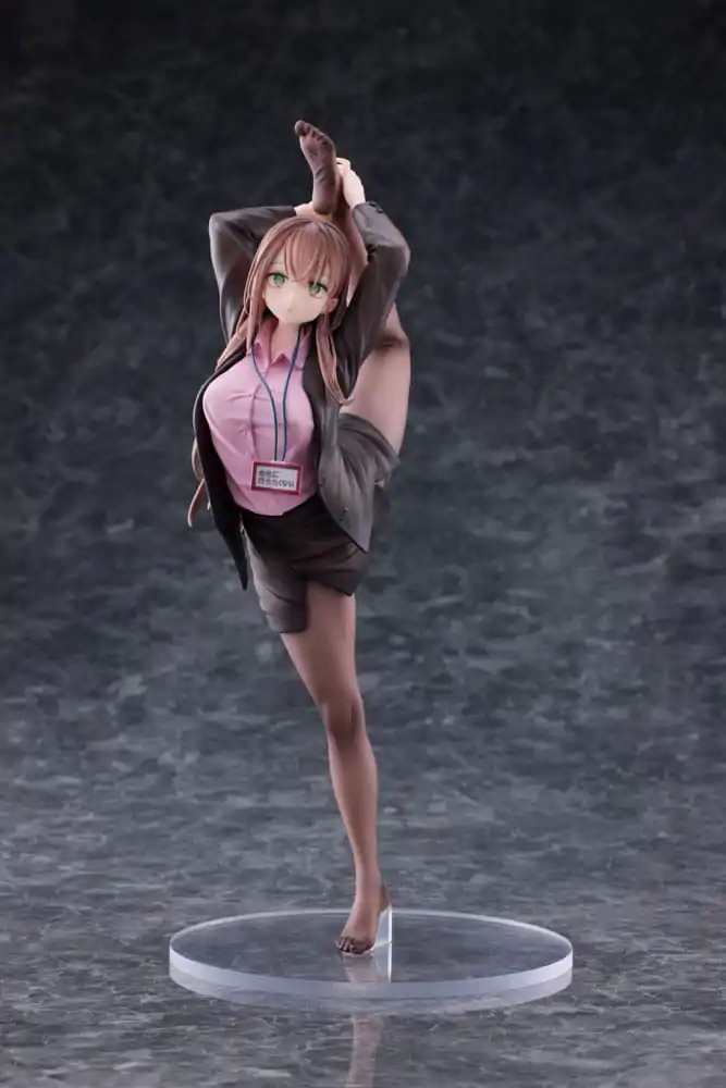 Original Character PVC Statue 1/6 OL-chan Who Doesn't Want to Go to Work Pink Ver. Deluxe Edition 26 cm termékfotó