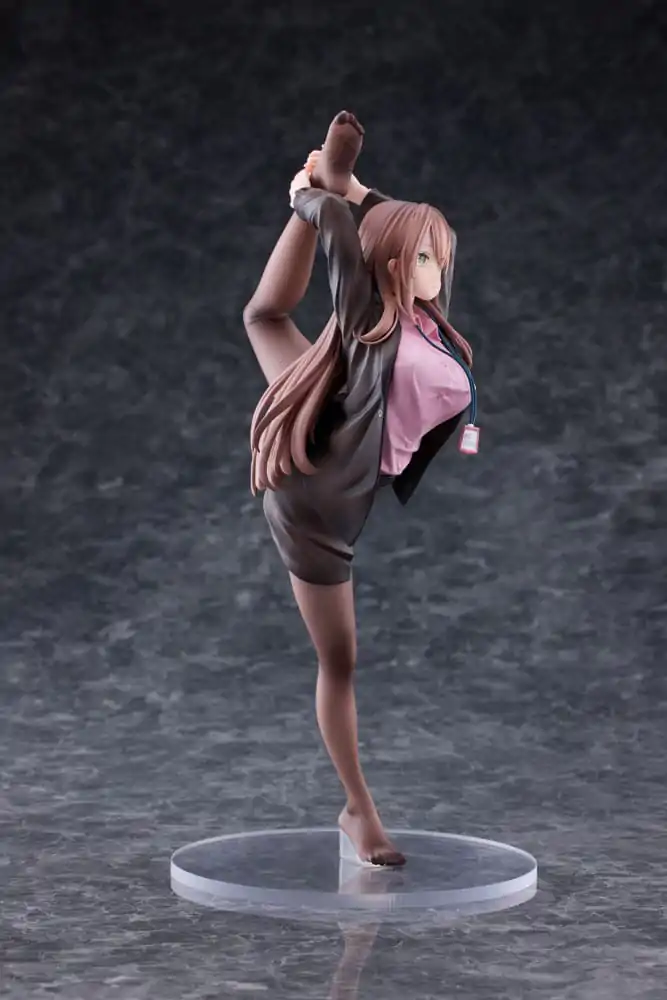 Original Character PVC Statue 1/6 OL-chan Who Doesn't Want to Go to Work Pink Ver. Deluxe Edition 26 cm termékfotó