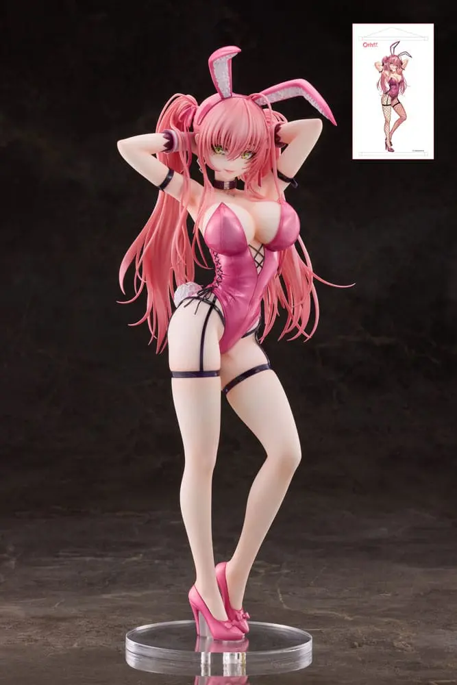 Original Character PVC Statue 1/4 Pink Twintail Bunny-chan Deluxe Ver. 43 cm termékfotó