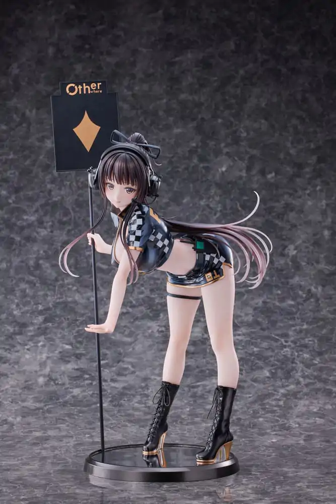 Original Character PVC Statue 1/4 Racing Girl Kurumizawa 43 cm termékfotó