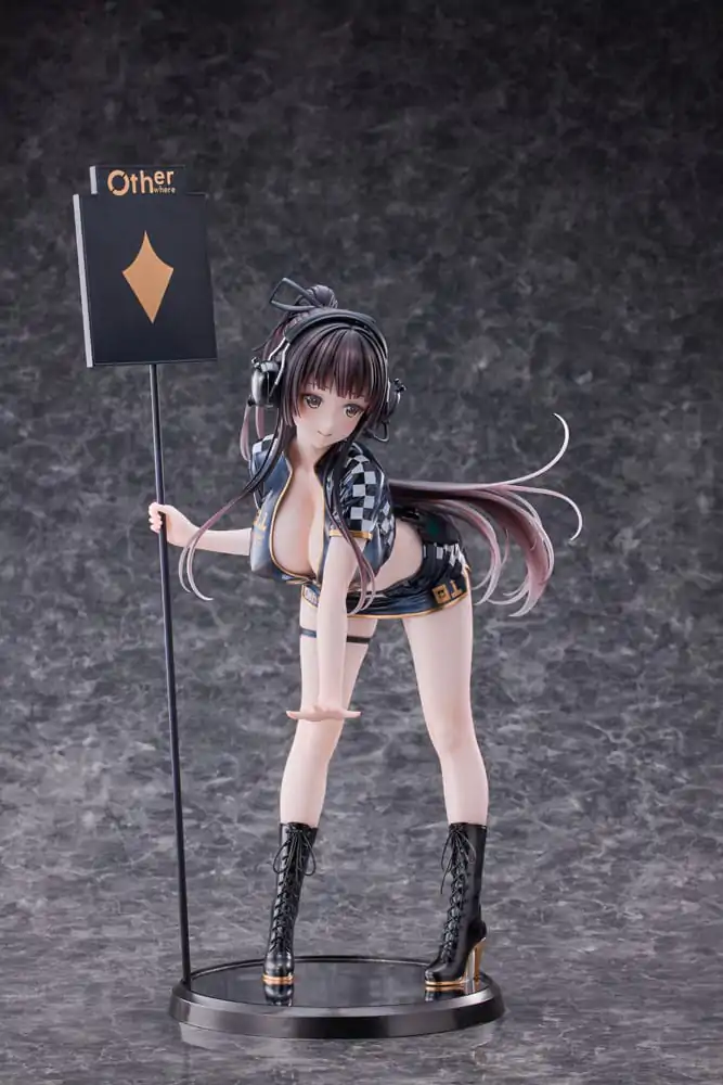 Original Character PVC Statue 1/4 Racing Girl Kurumizawa 43 cm termékfotó