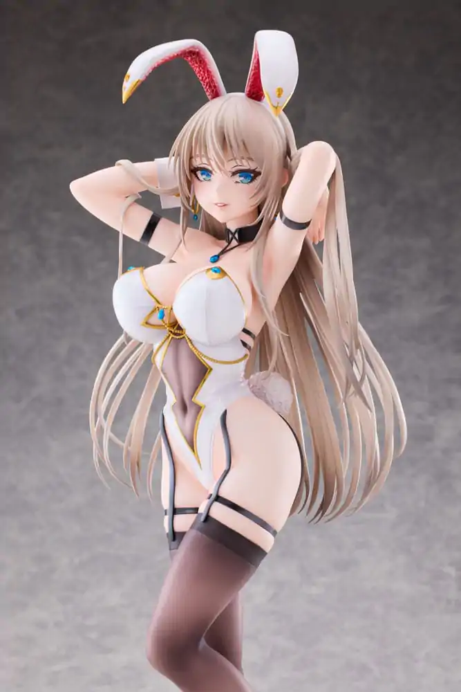 Original Character PVC Statue 1/4 White Bunny Onee-san Illustrated by sakiyamama Deluxe Ver. 43 cm product photo