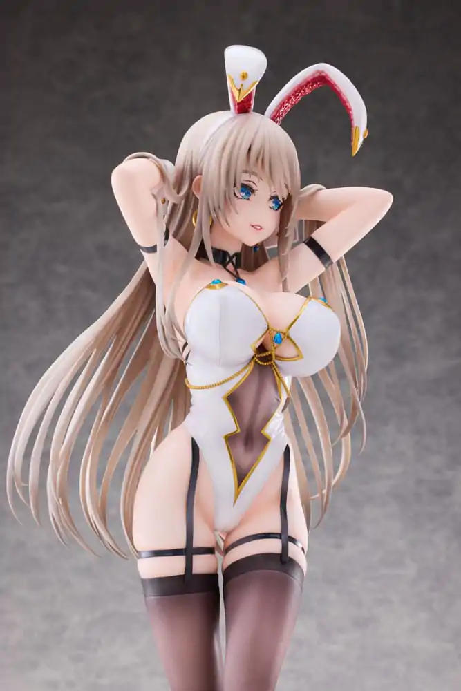 Original Character PVC Statue 1/4 White Bunny Onee-san Illustrated by sakiyamama Deluxe Ver. 43 cm product photo