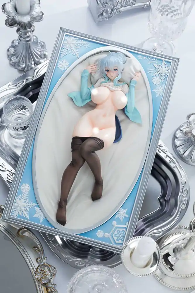 Original Character Statue 1/4 Widow Yukionna Mifuyu Yukino Nesobetteru Yukino-san 42 cm product photo