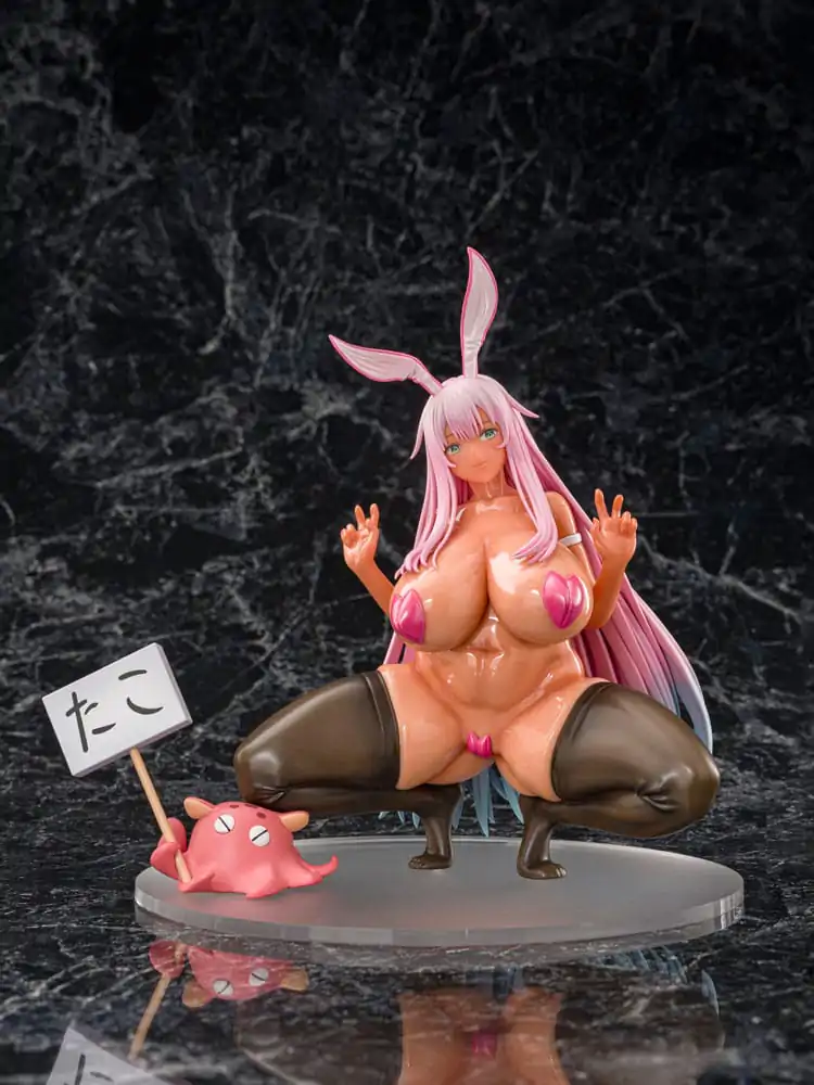 Original Character Statue 1/5.5 Pink Hair-chan Kuro Gal Ver. Original Illustration by NeneneG 21 cm termékfotó